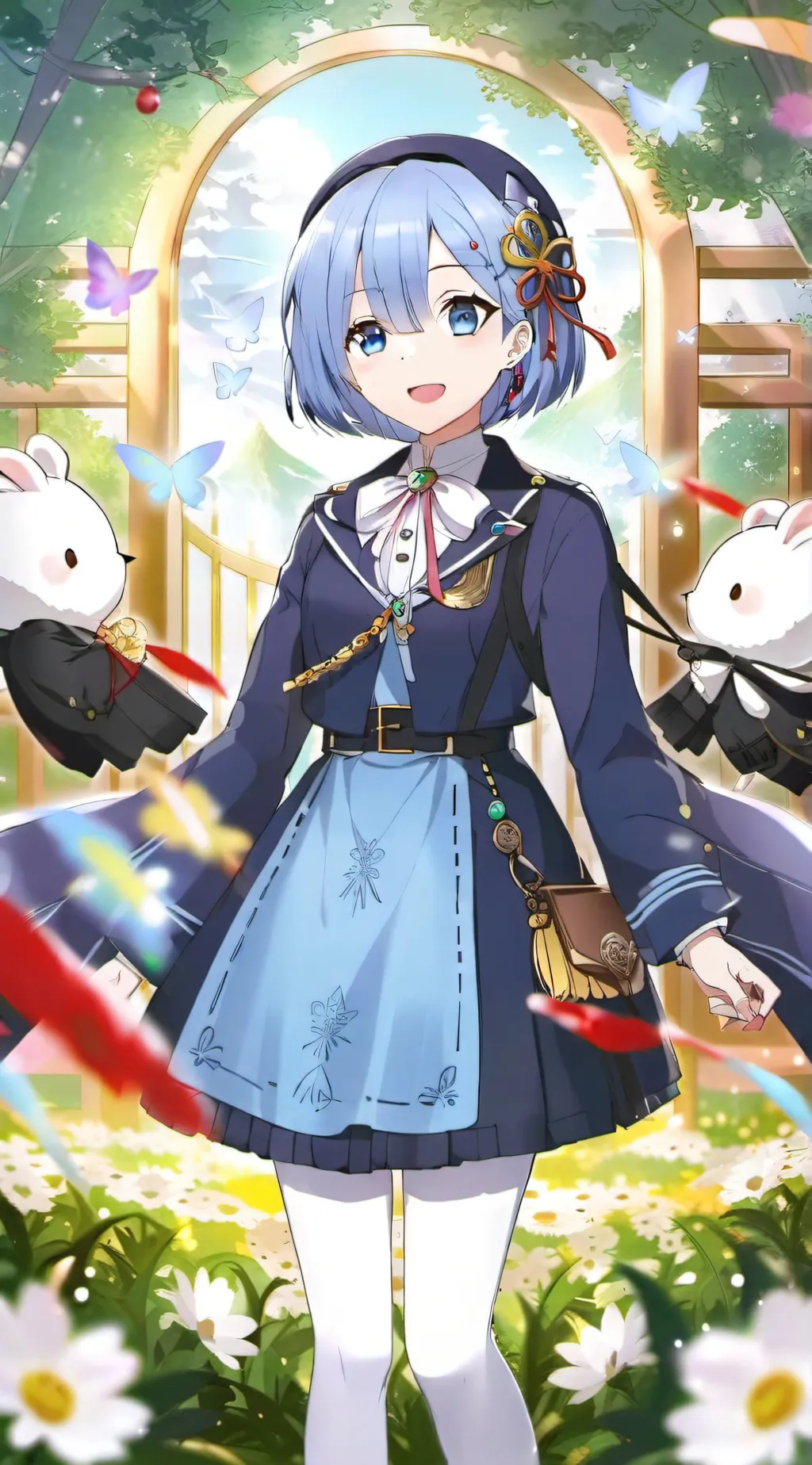 ai character: Rem (Re:Zero) background