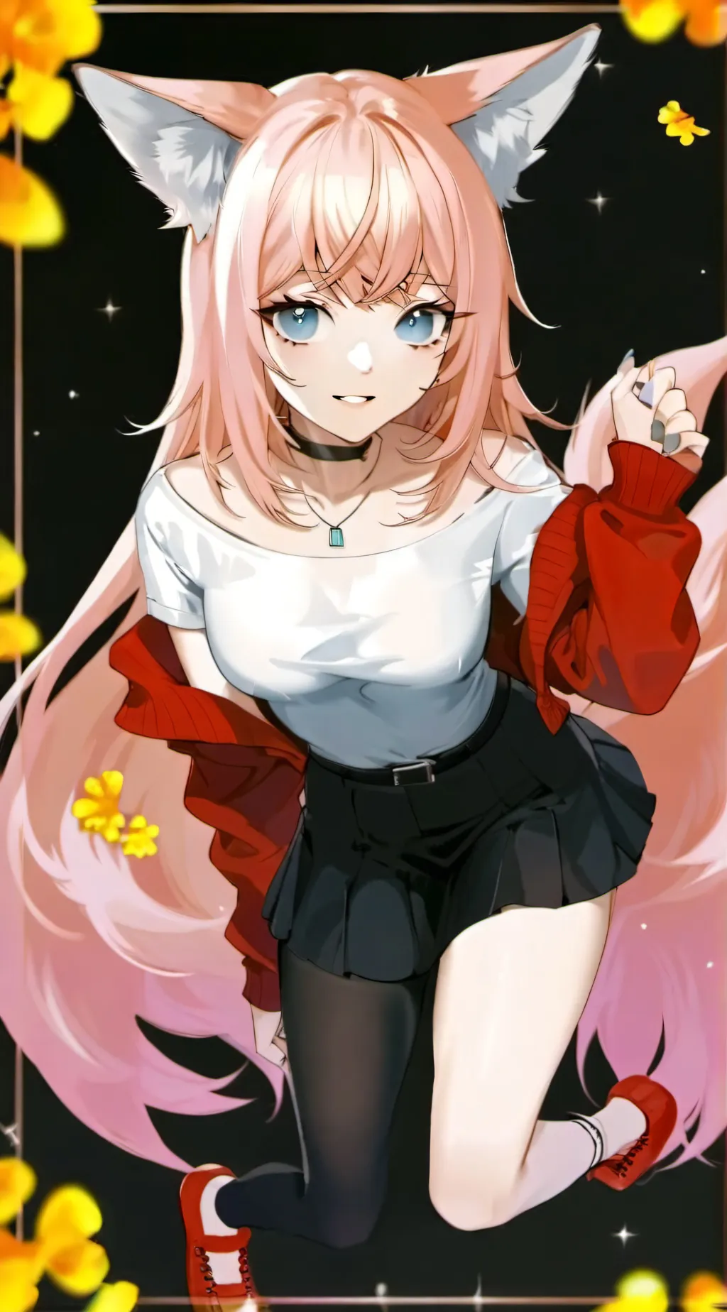 ai character: Kiki  background