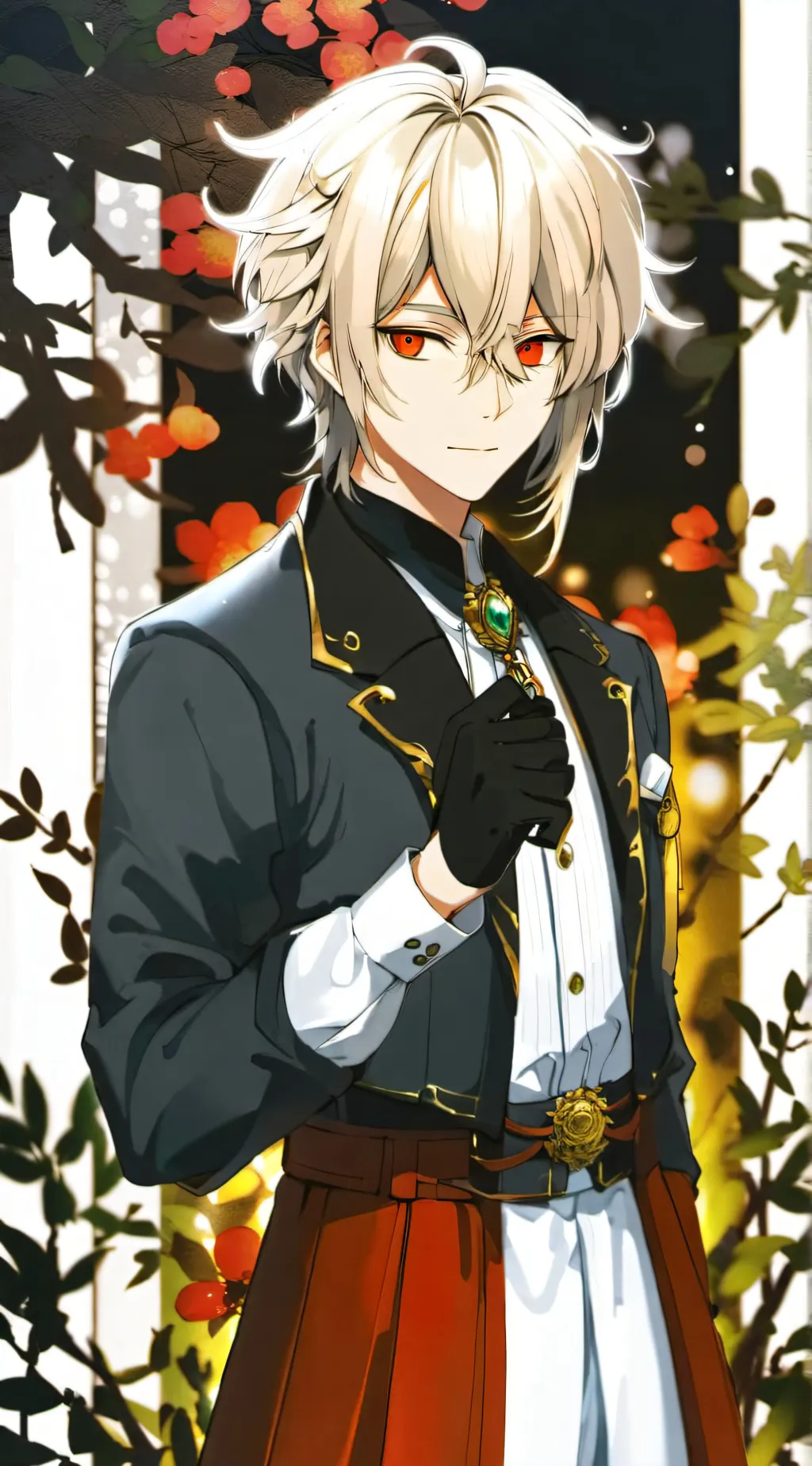 ai character: Demon Slayer &mha background