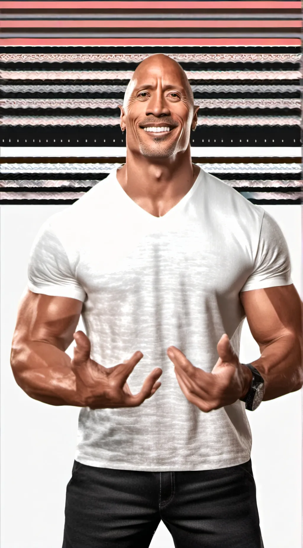 ai character: The ROCK background