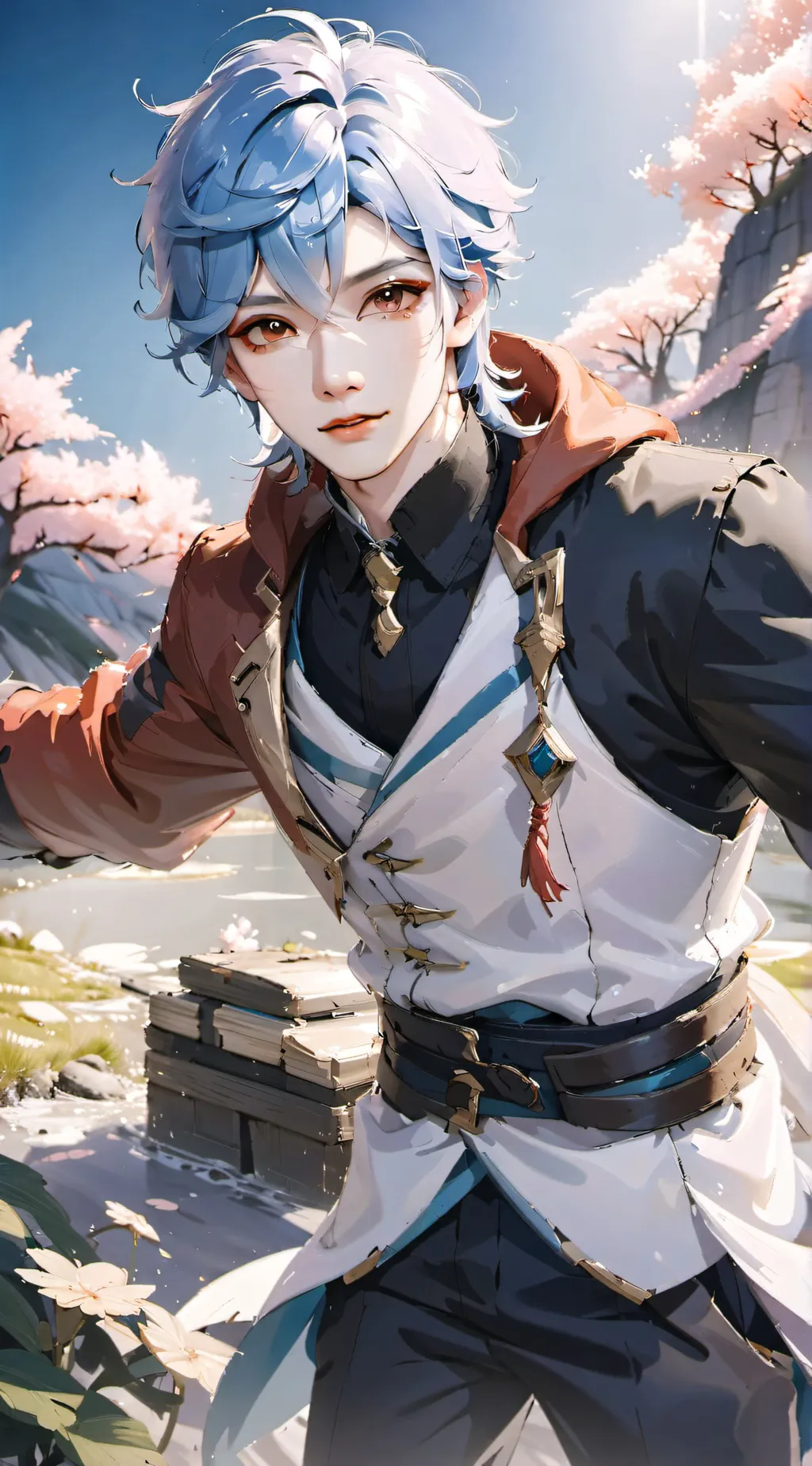 ai character: Haruto background