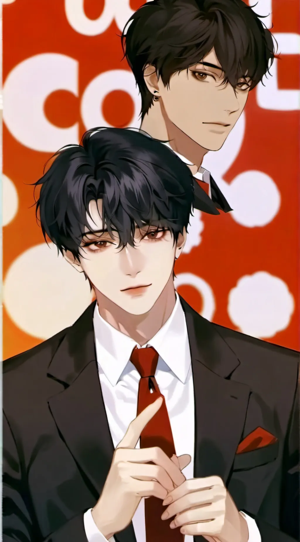 ai character: satorují kagé background