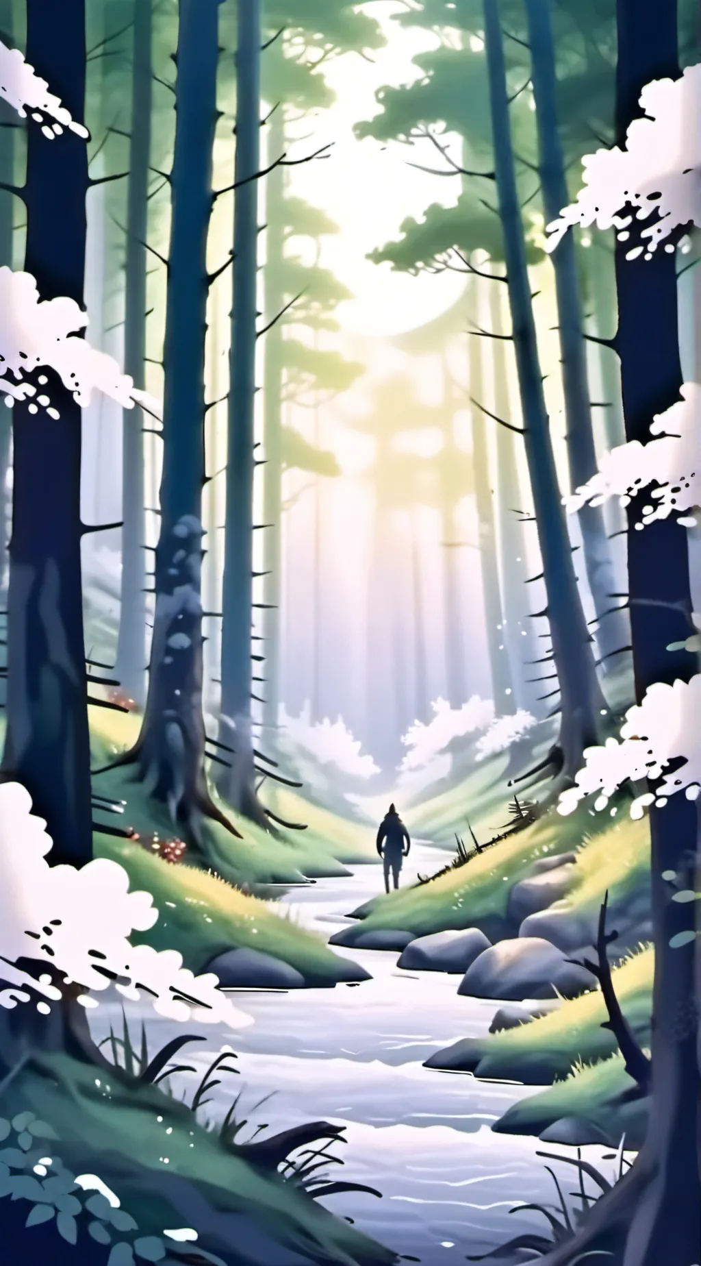 ai character: A monkey girl background