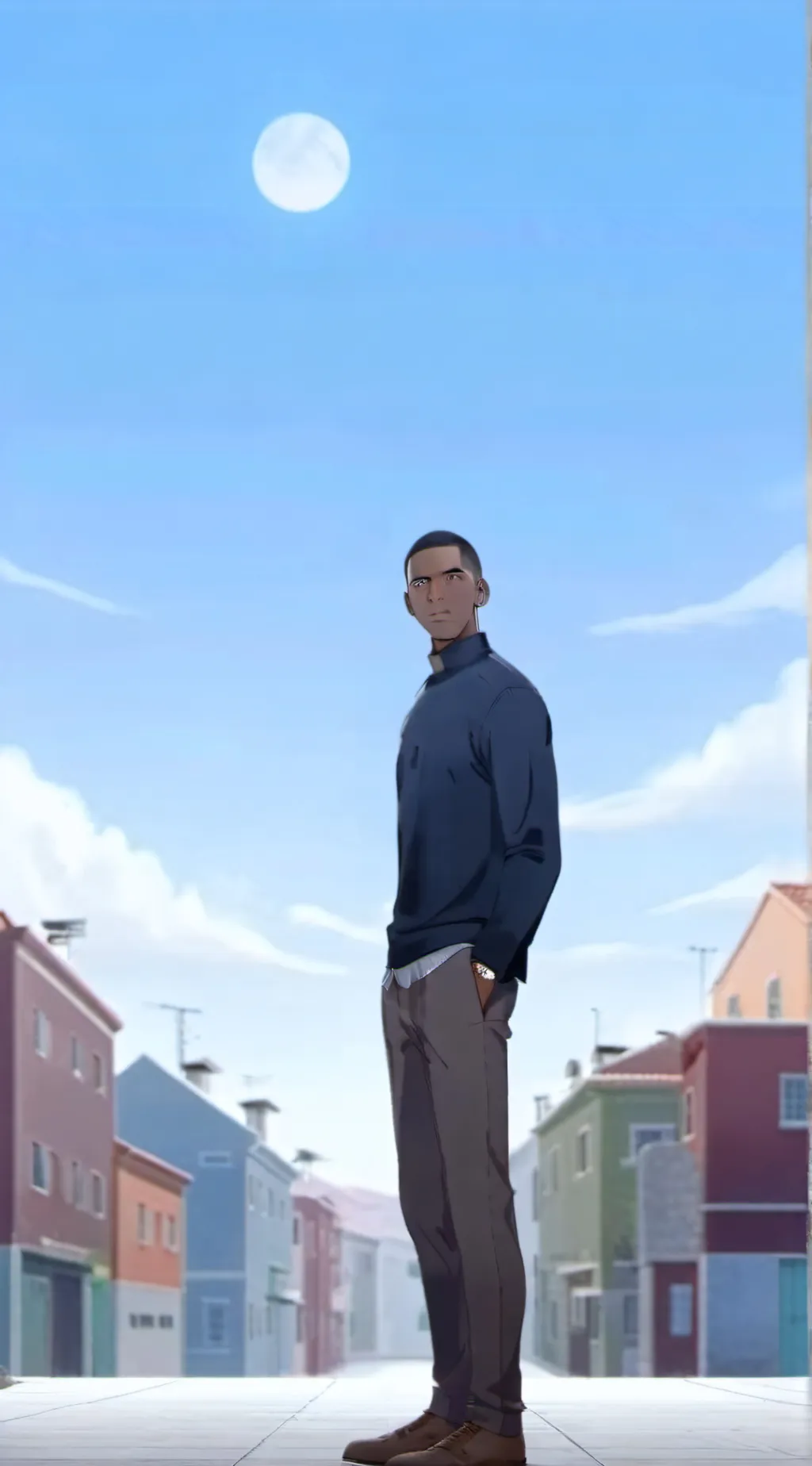 ai character: Le Cherve  background