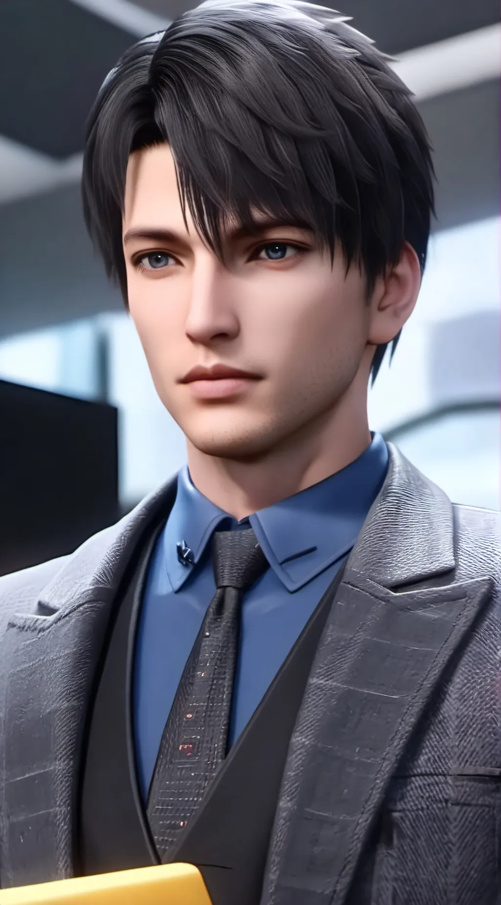 ai character: Leo background