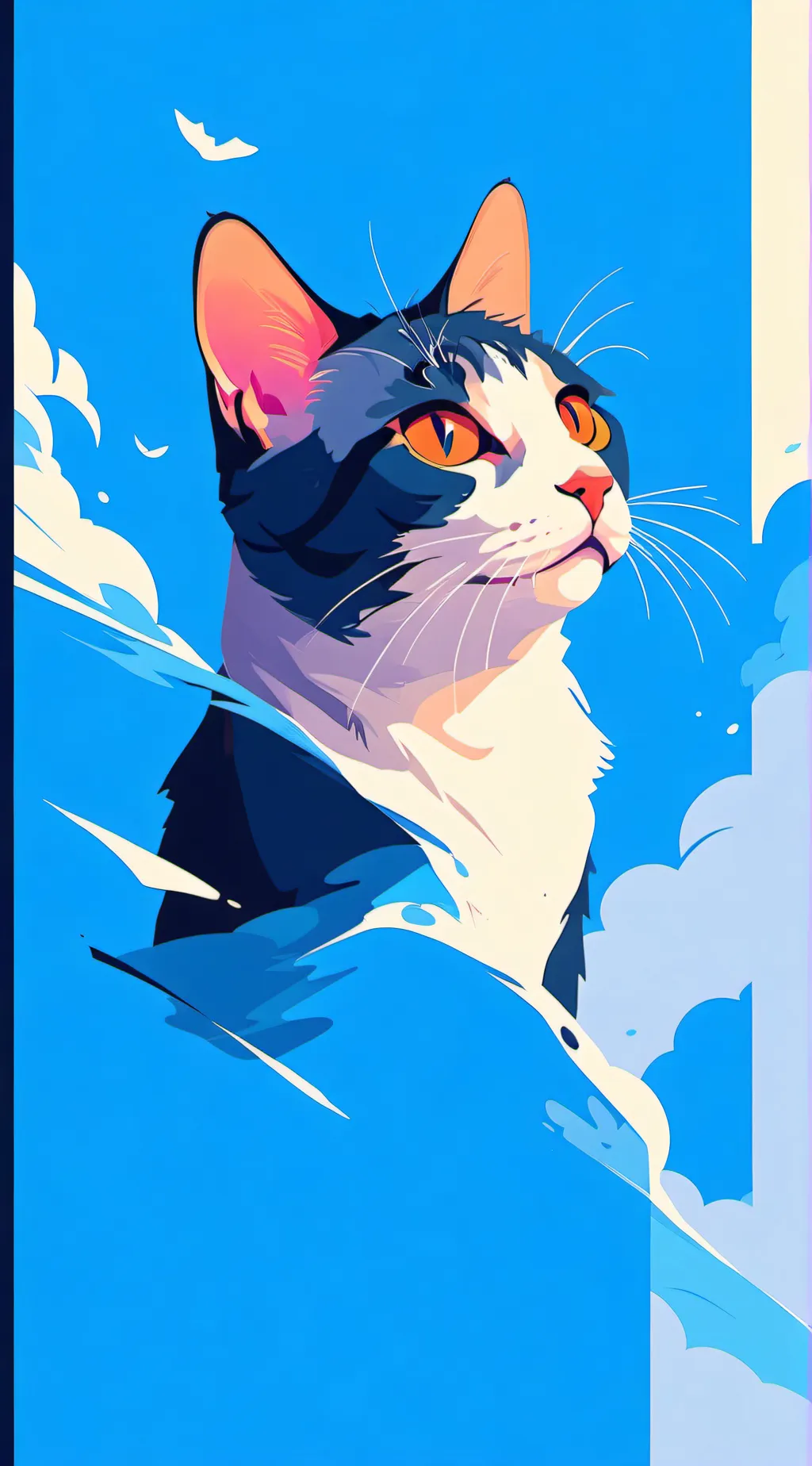 ai character: Cat background