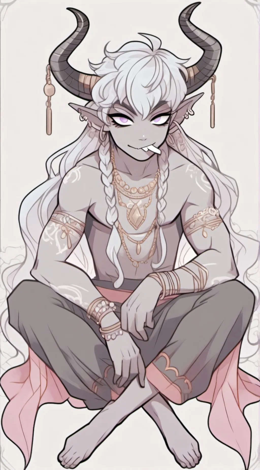 ai character: zarnix  background