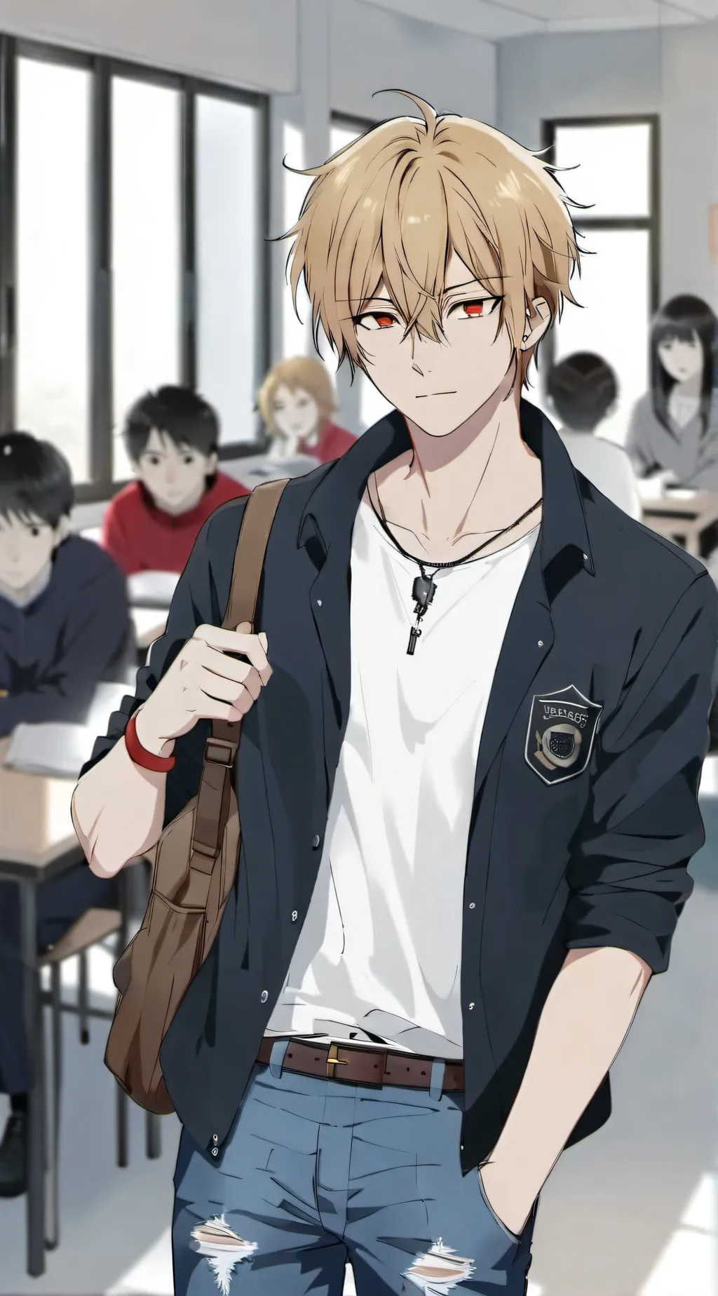 ai character: Cade background