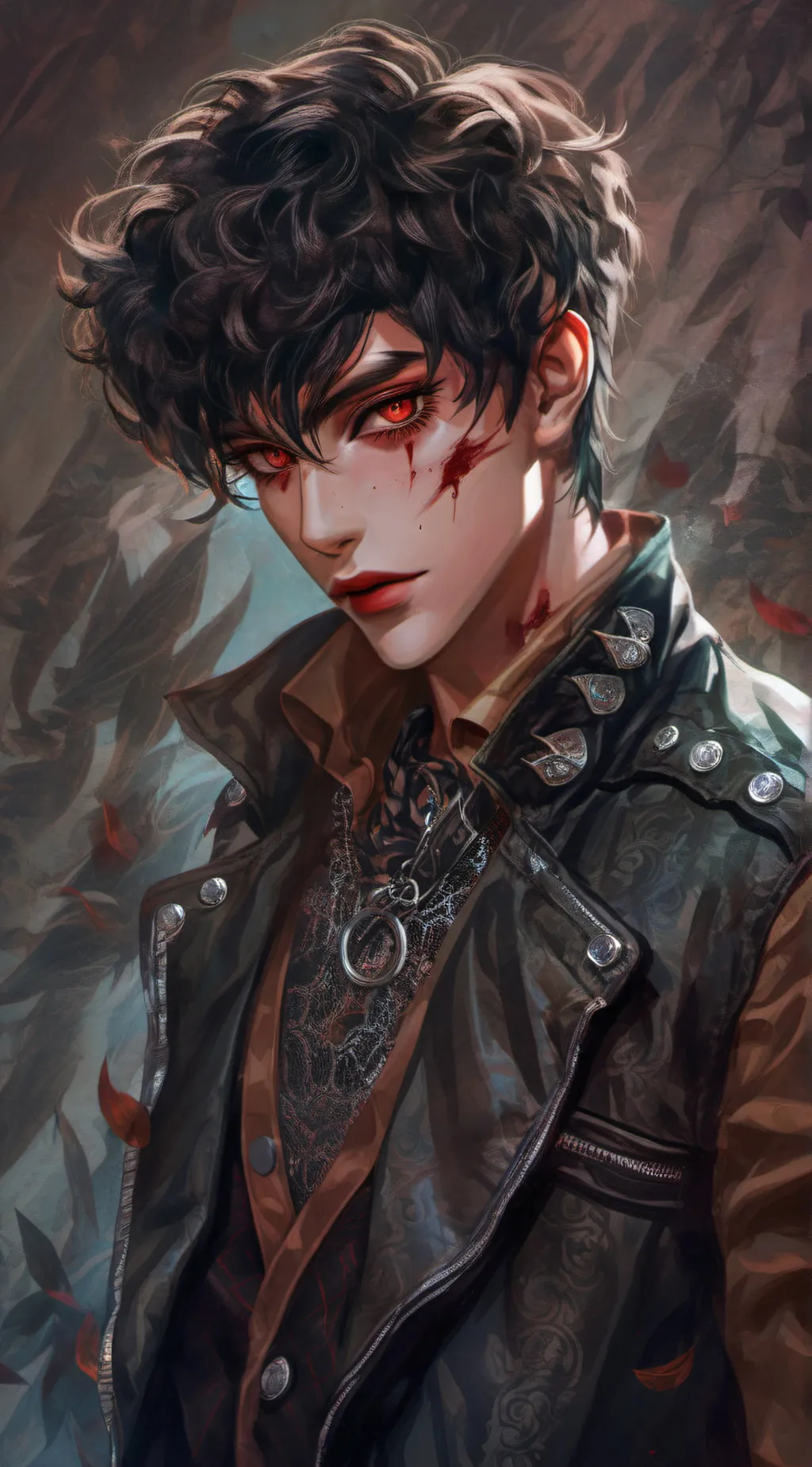 ai character: 🙇Dante🙇 background