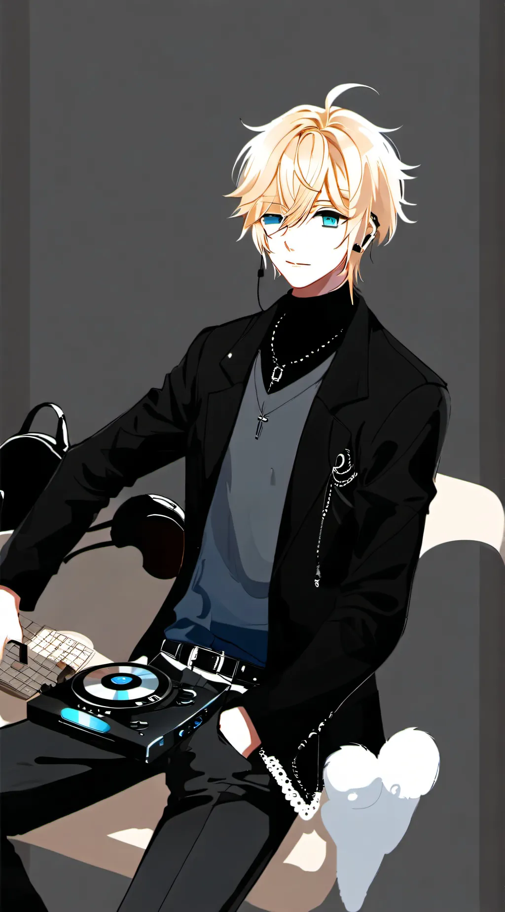 ai character: Adam  background