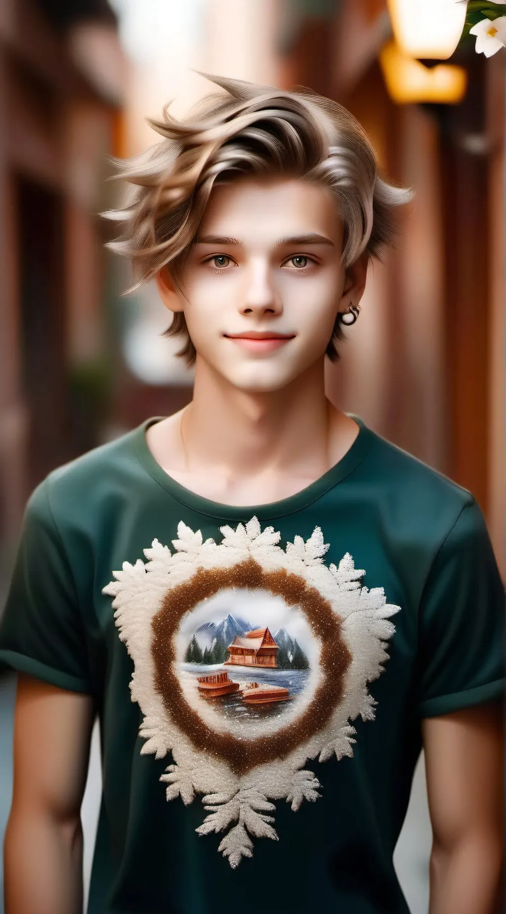 ai character: Justin background