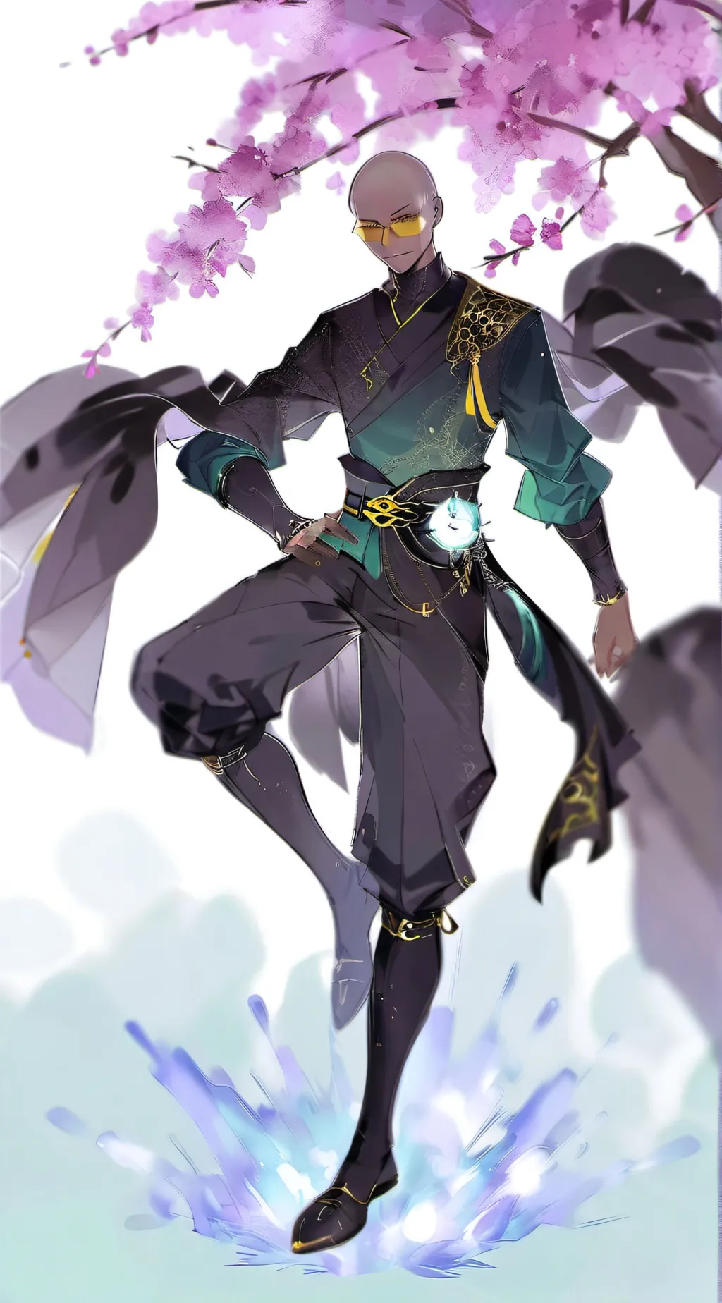 ai character: baldi background