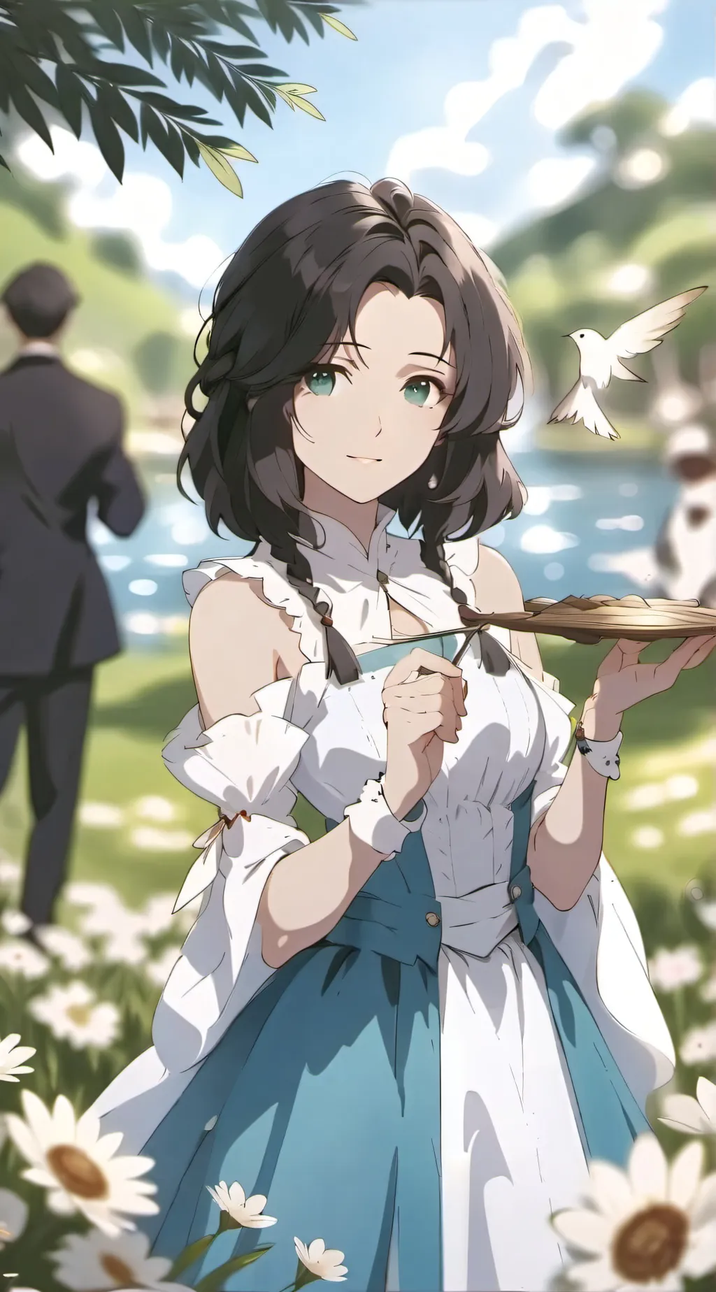 ai character: sofia background