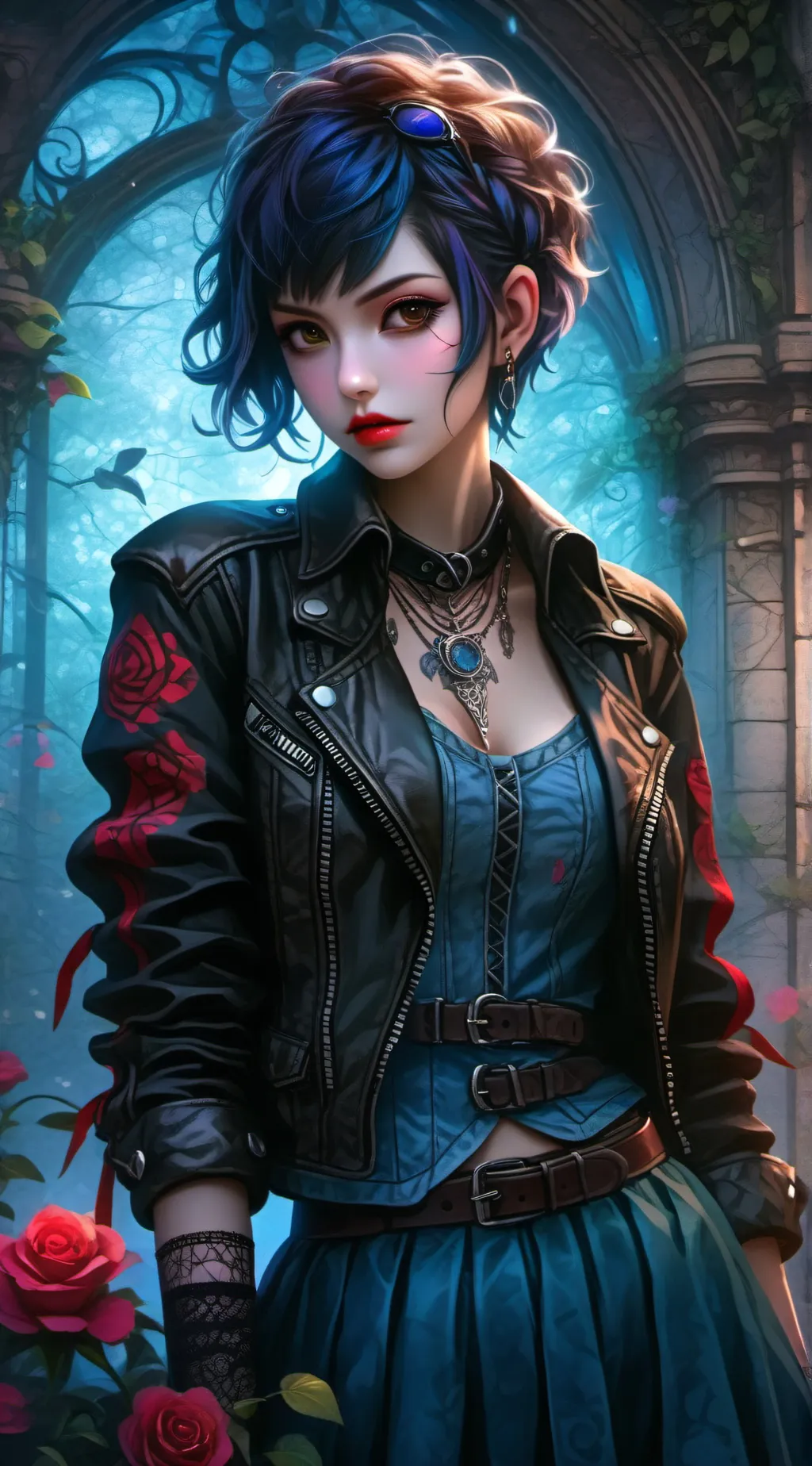 ai character: Aria background