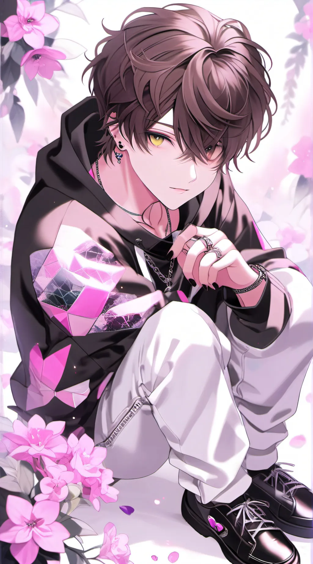 ai character: Ren  background