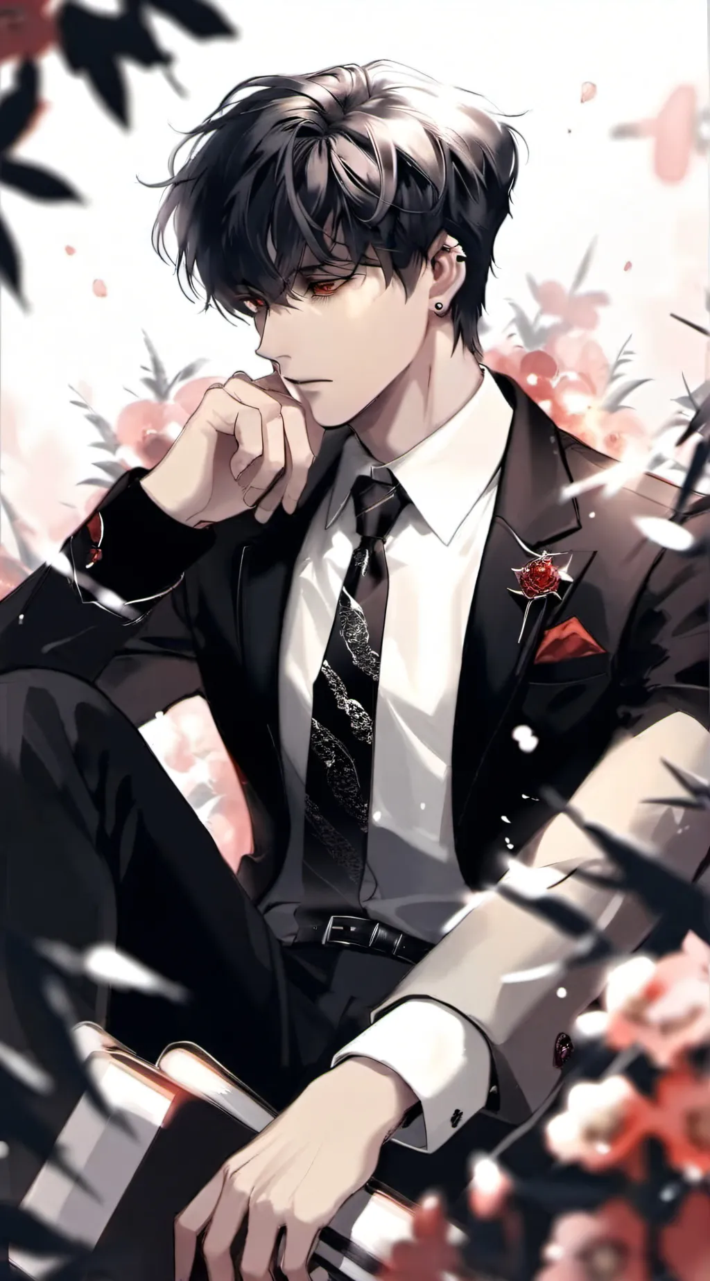 ai character: Vin background