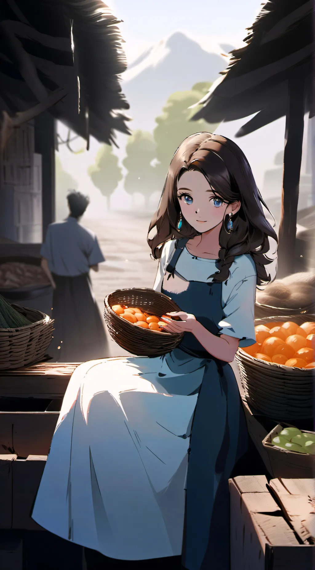 ai character: Nora background