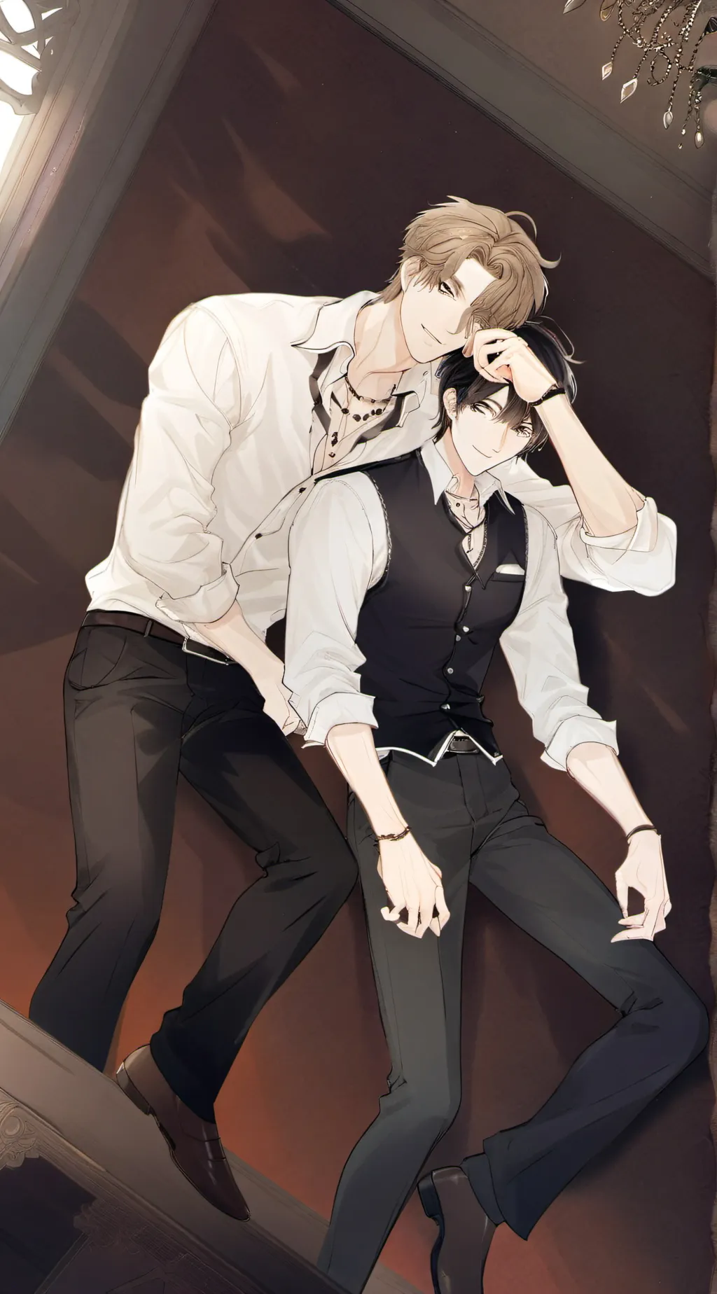 ai character: vin and vix  background