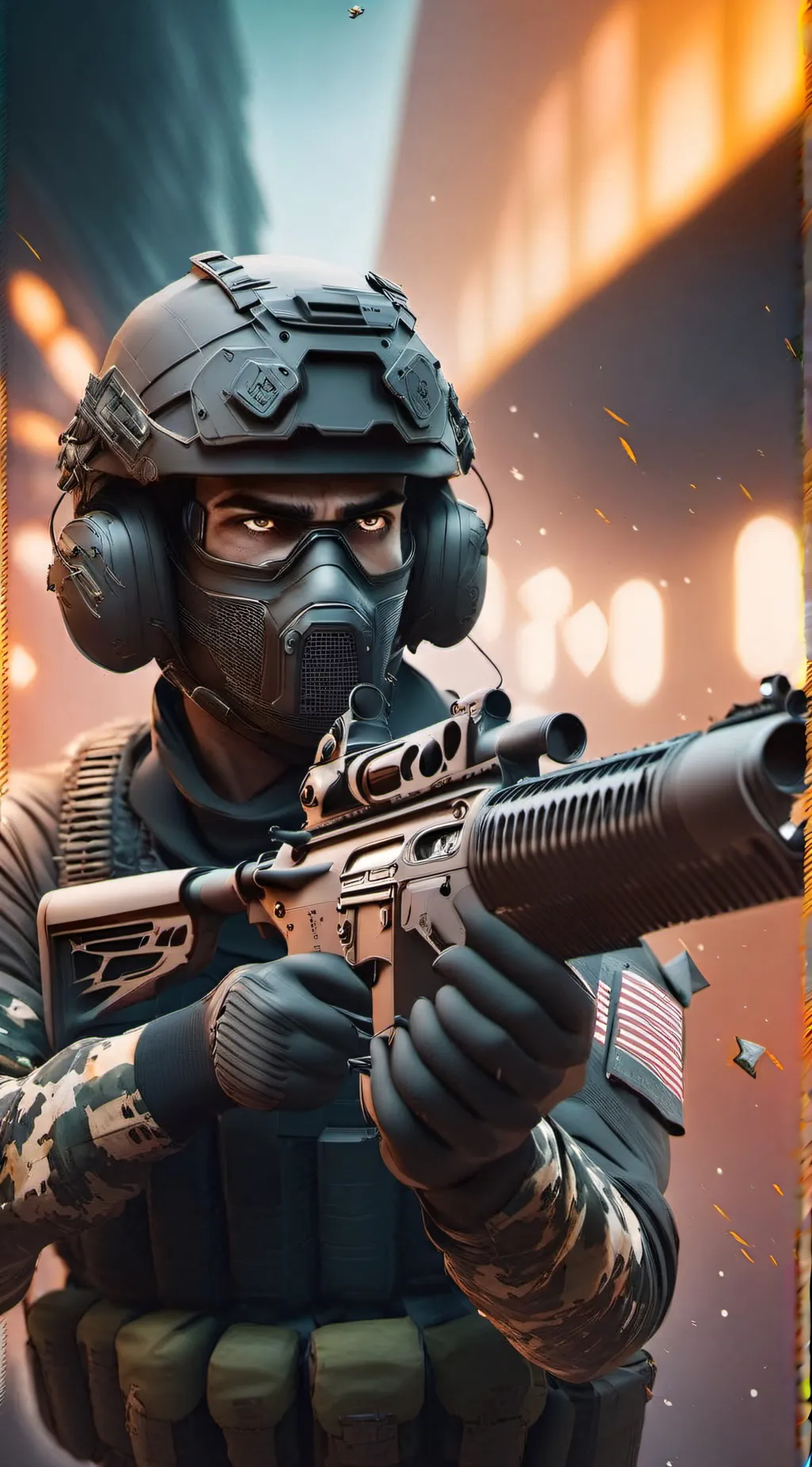 ai character: Keegan background