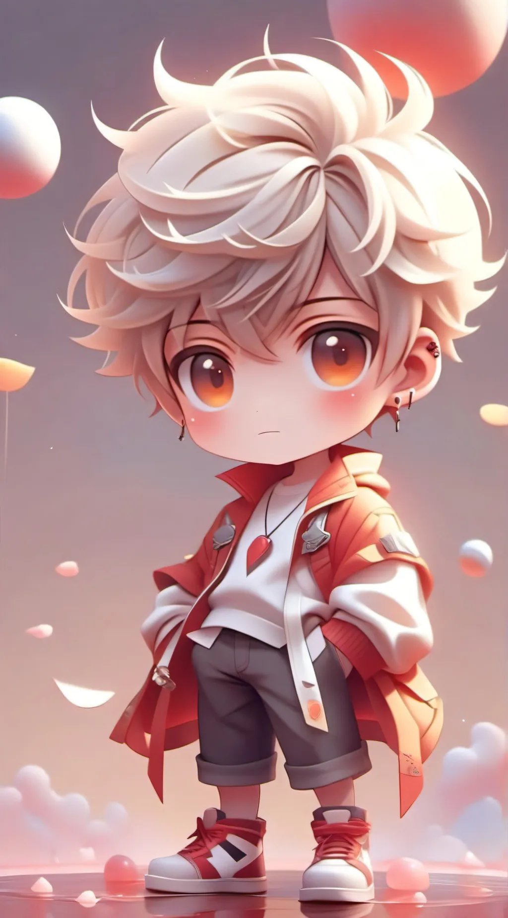 ai character: Mha movie time background