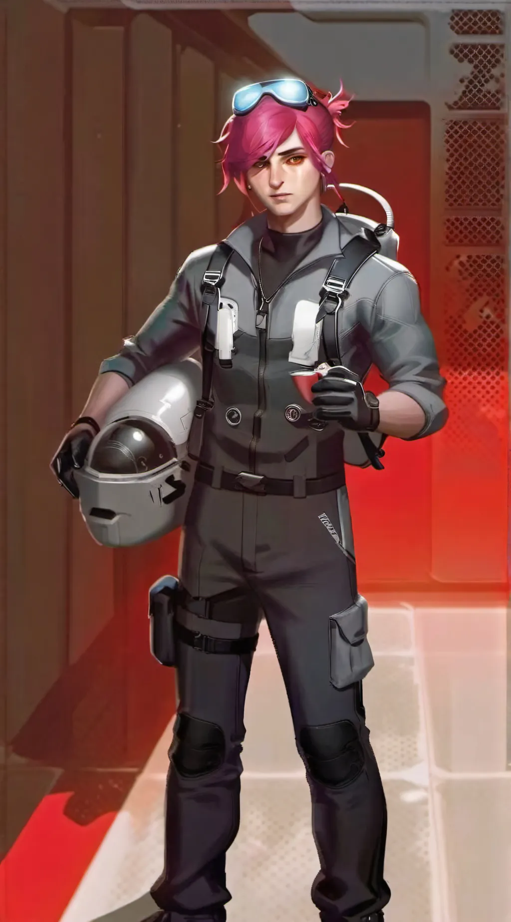 ai character: Vi background