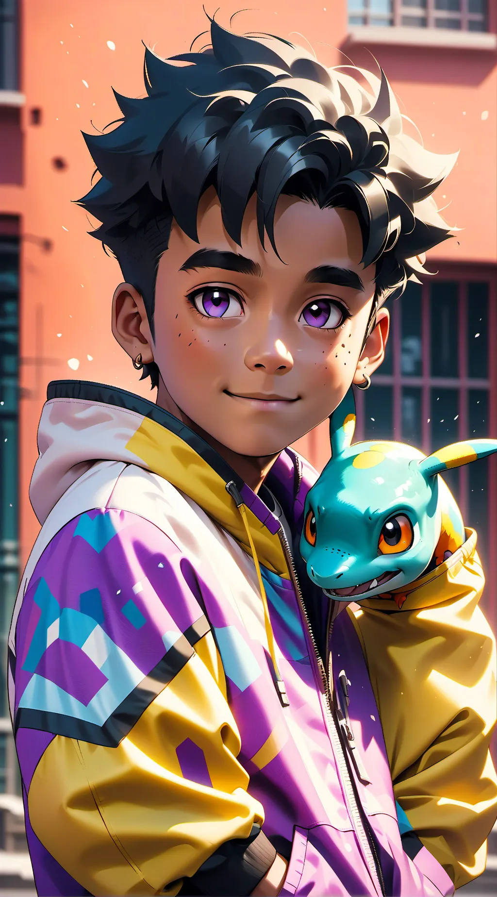 ai character: Jay  background