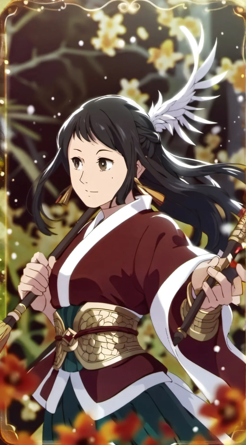 ai character: MY COUCH IS ON FIE background