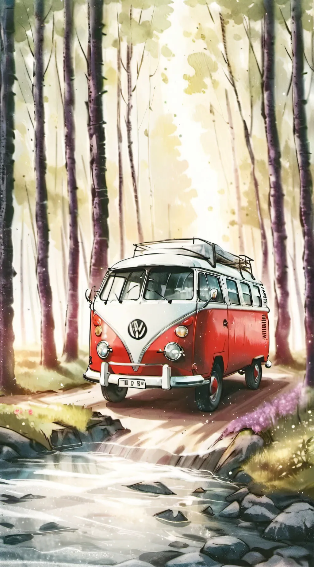 ai character: DS CAMPING 3! background