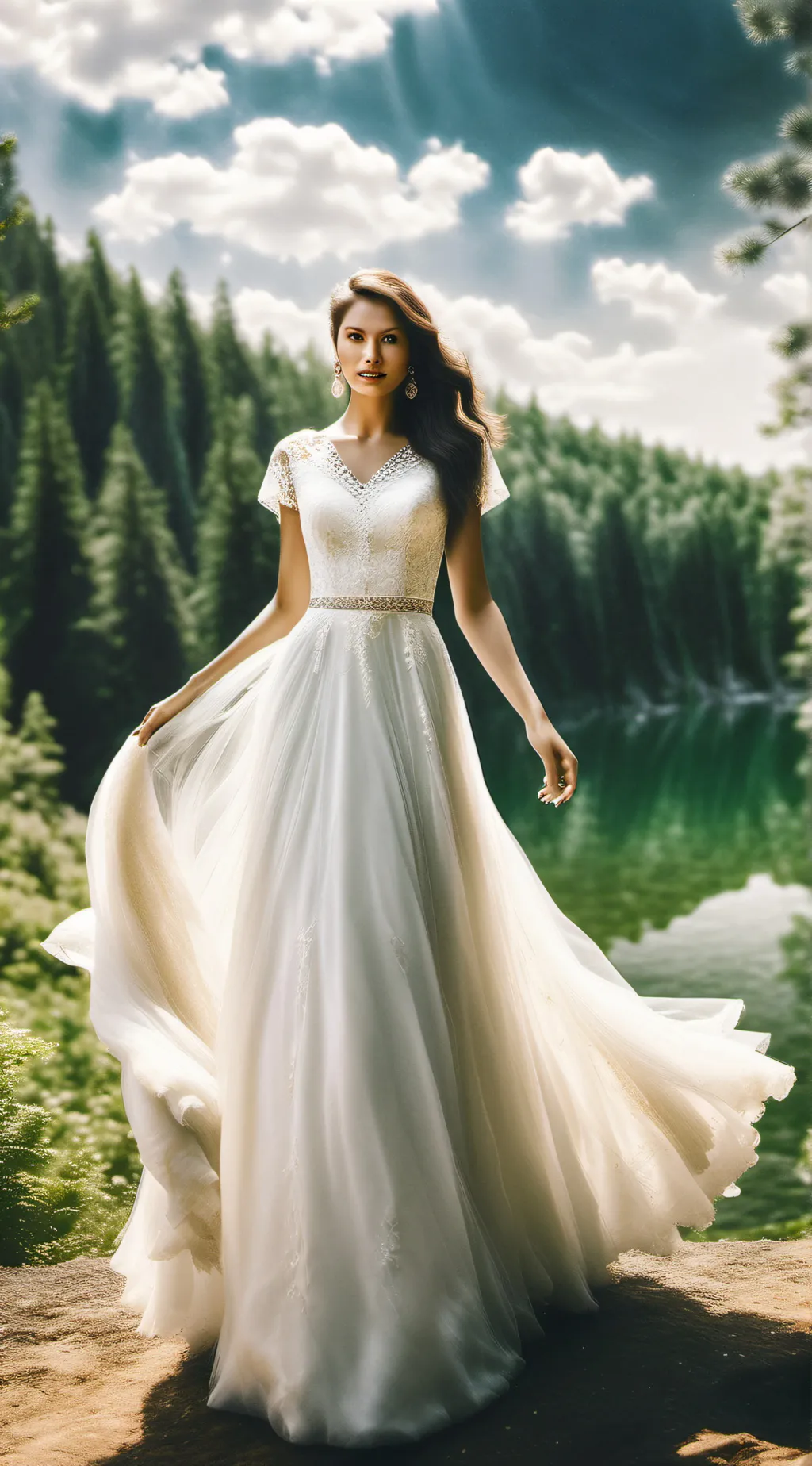 ai character: Avery Arnold  background