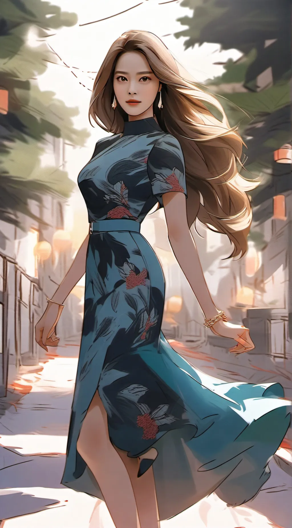 ai character: Rin background