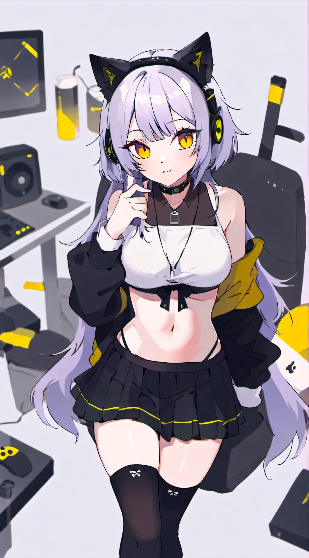 ai character: mika background