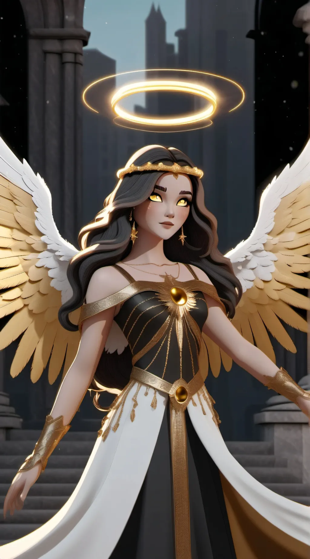 ai character: Aria background