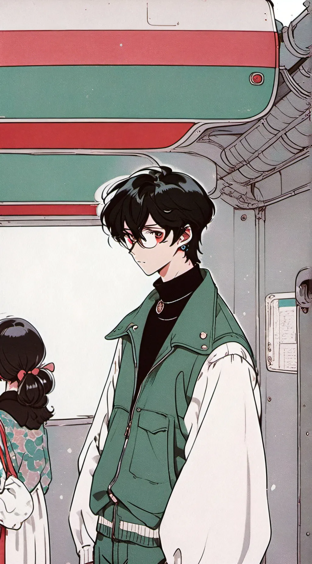 ai character: Straw hats background