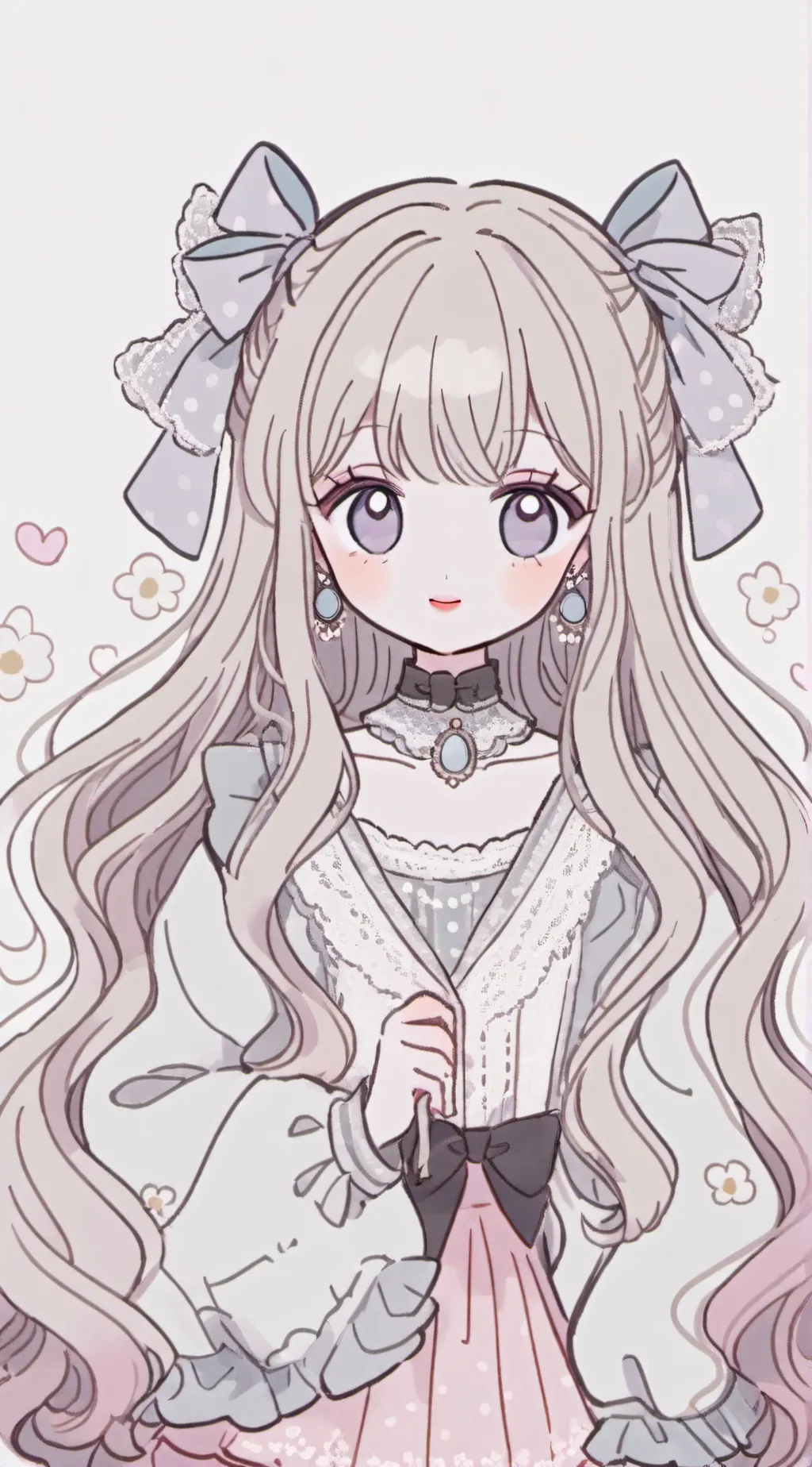 ai character: kitty background