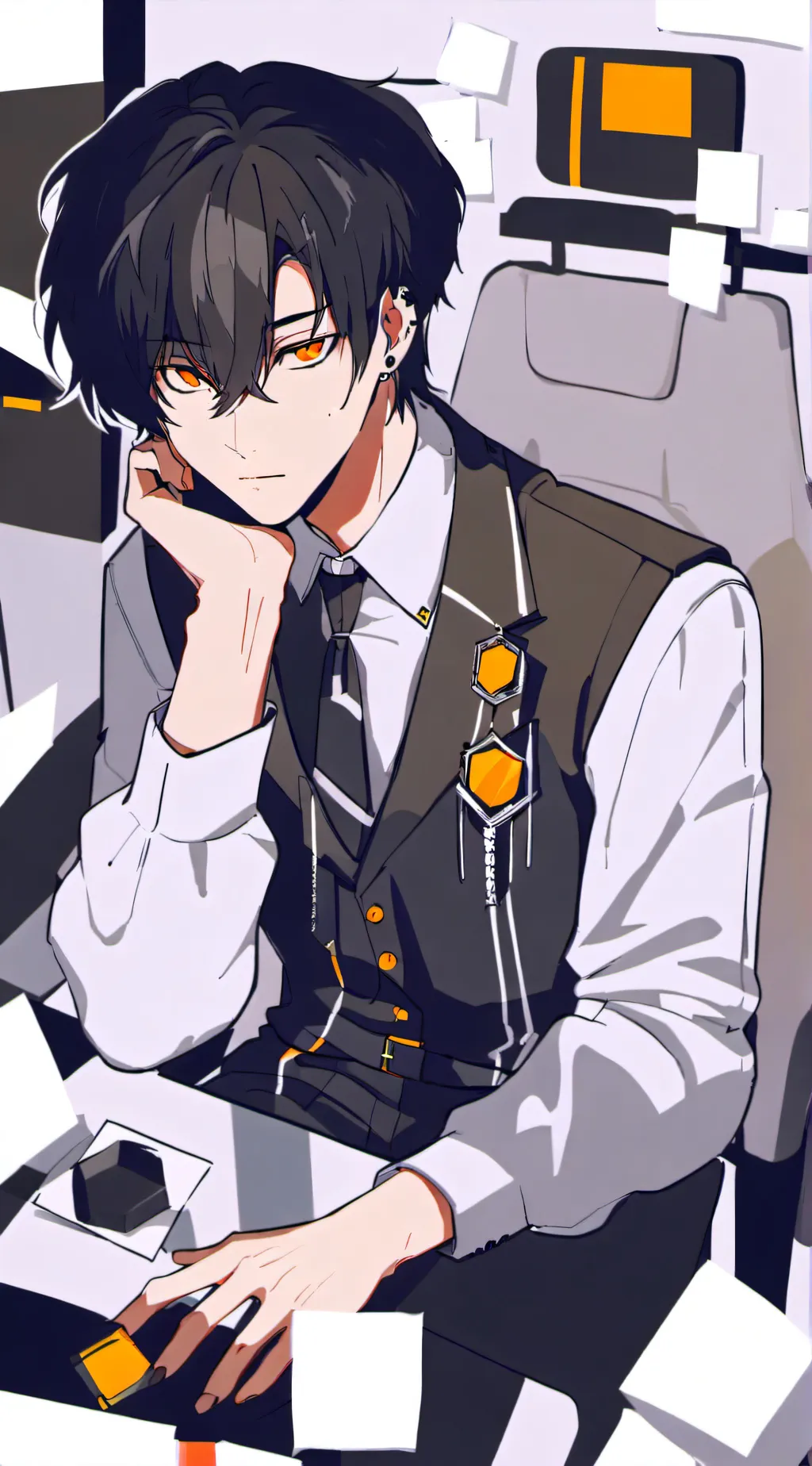 ai character: alan background