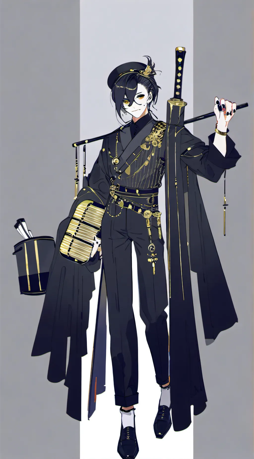 ai character: hashira corps background