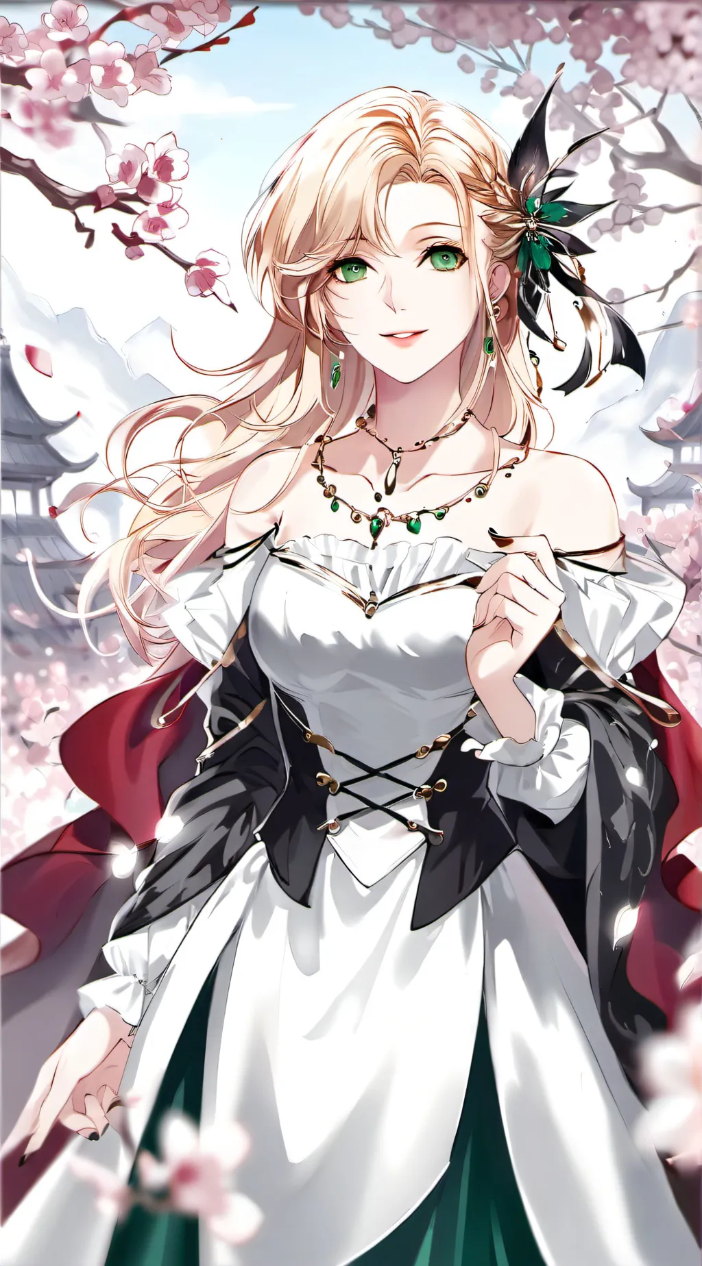 ai character: Lady Triss (EH) background