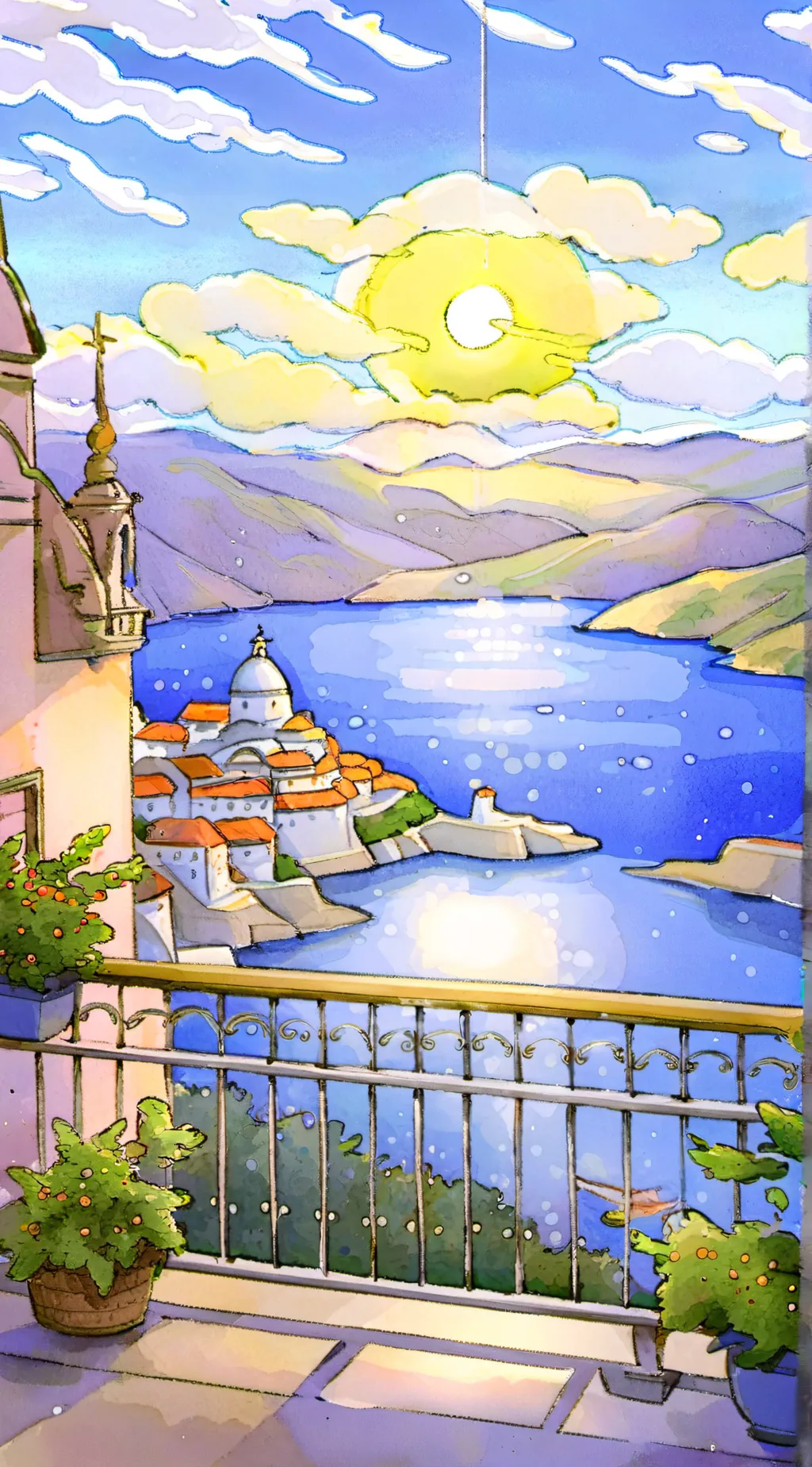 ai character: wildest fantasy background