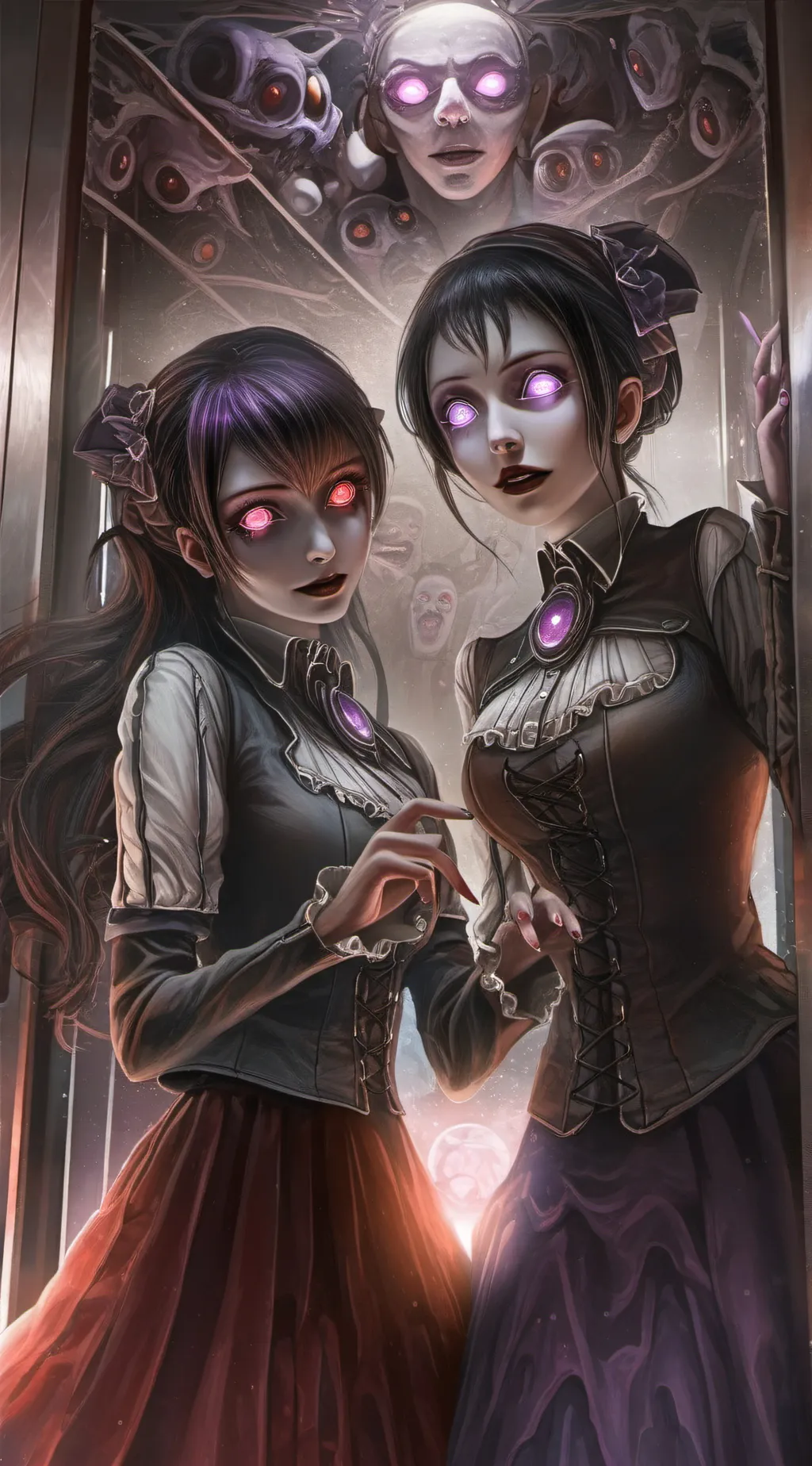 ai character: The Lift.. background