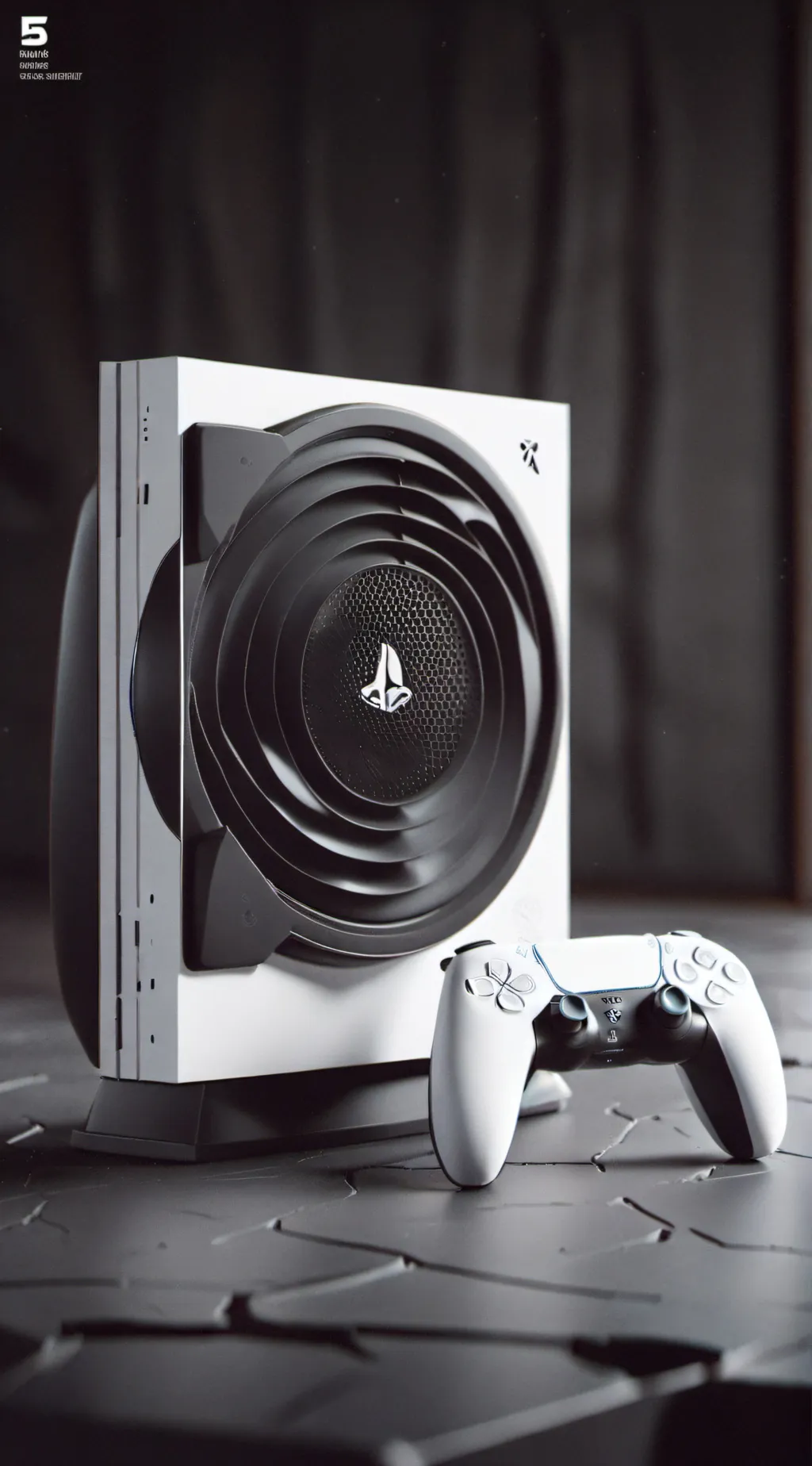 ai character: ps5 background