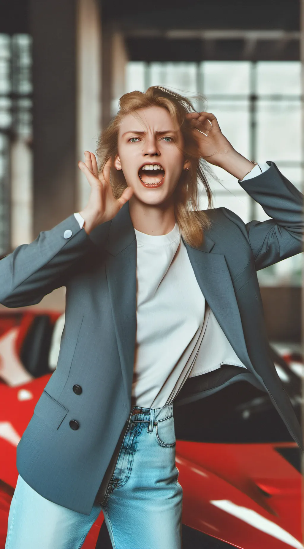 ai character: Karen  background