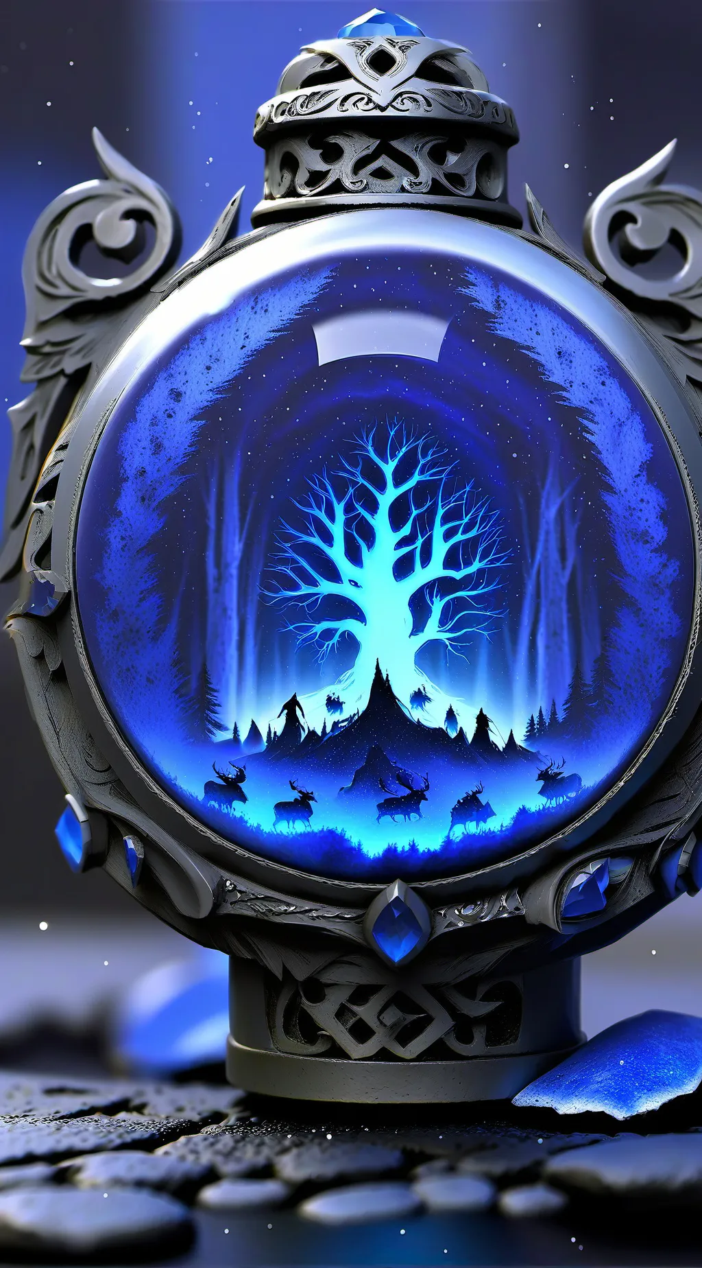 ai character: Aduture awaits  background