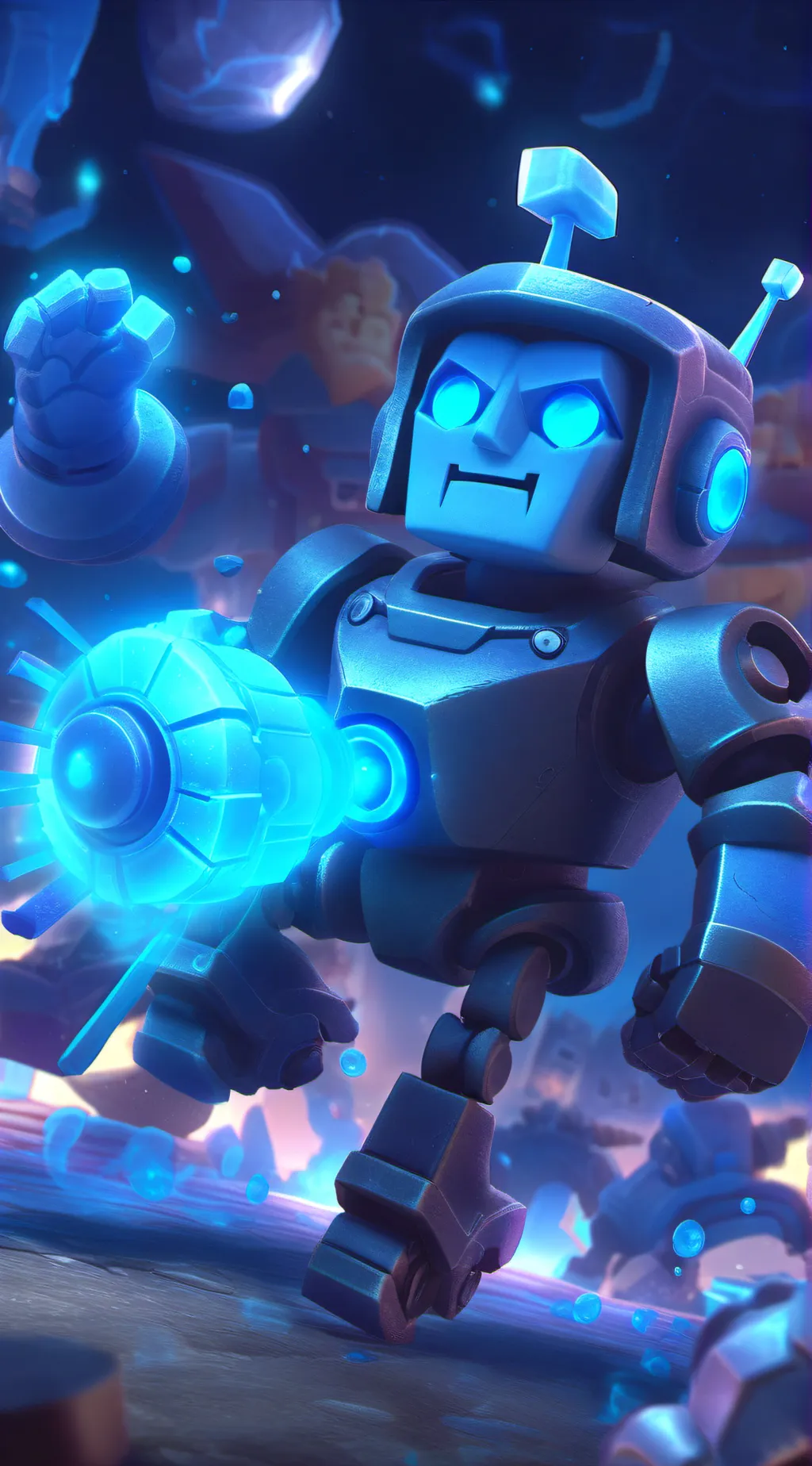 ai character: Bot background