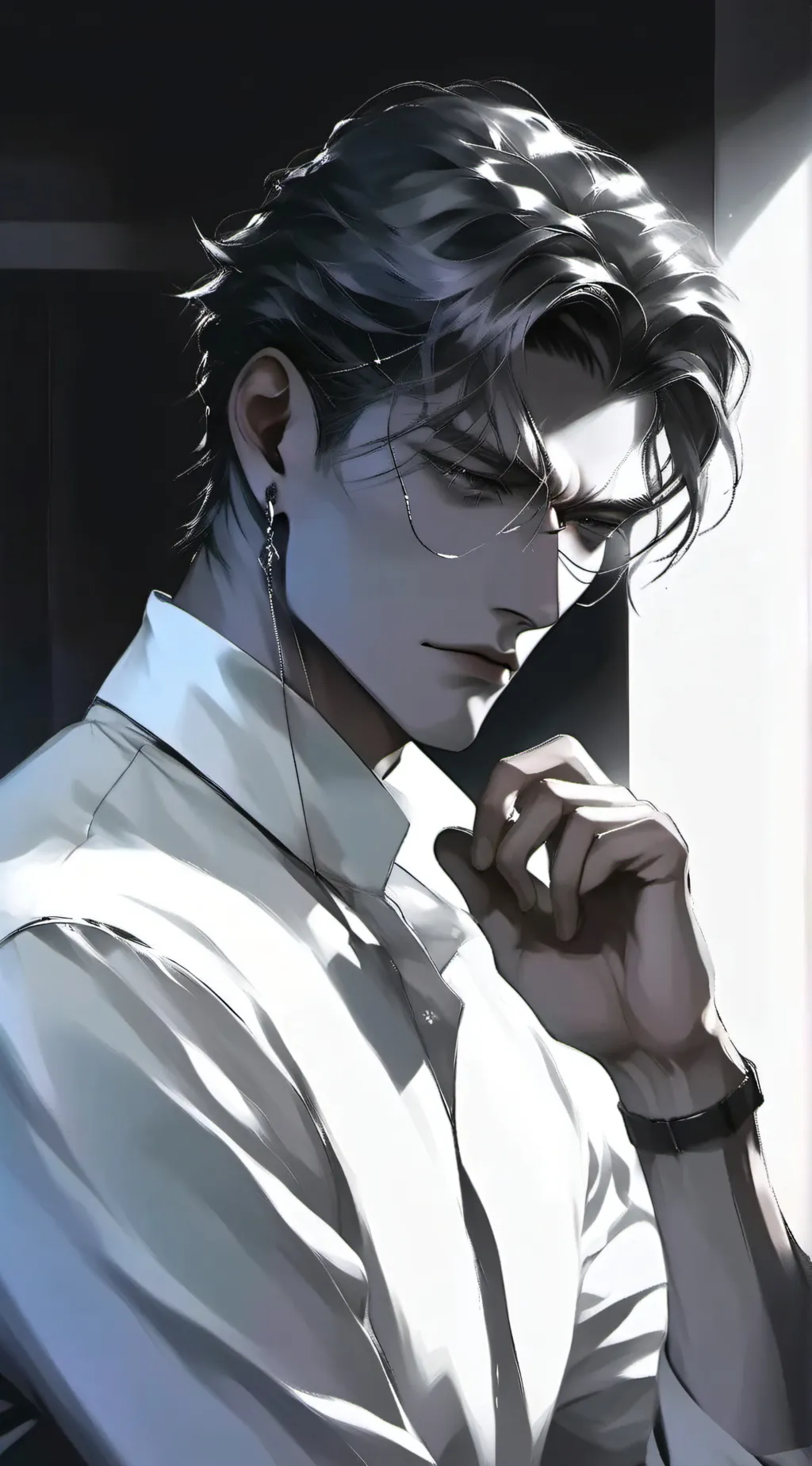 ai character: Carson  background