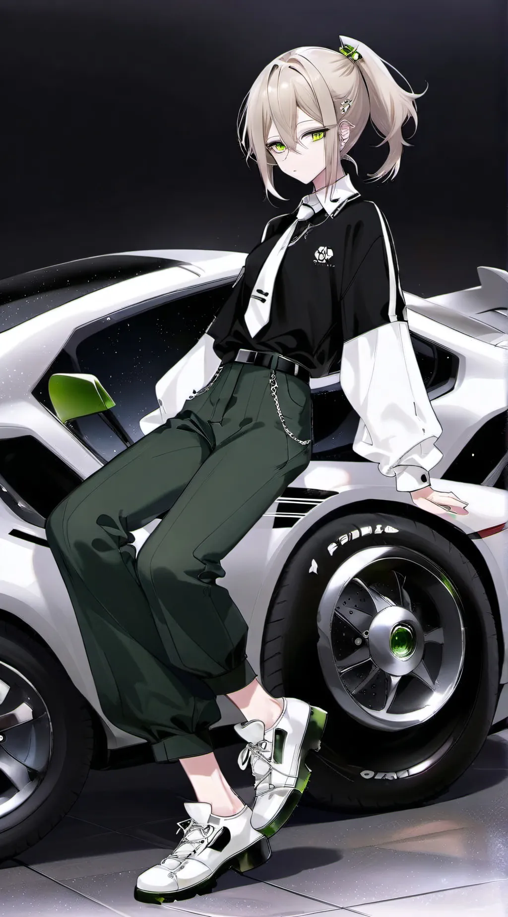 ai character: ★Vicky★~ background