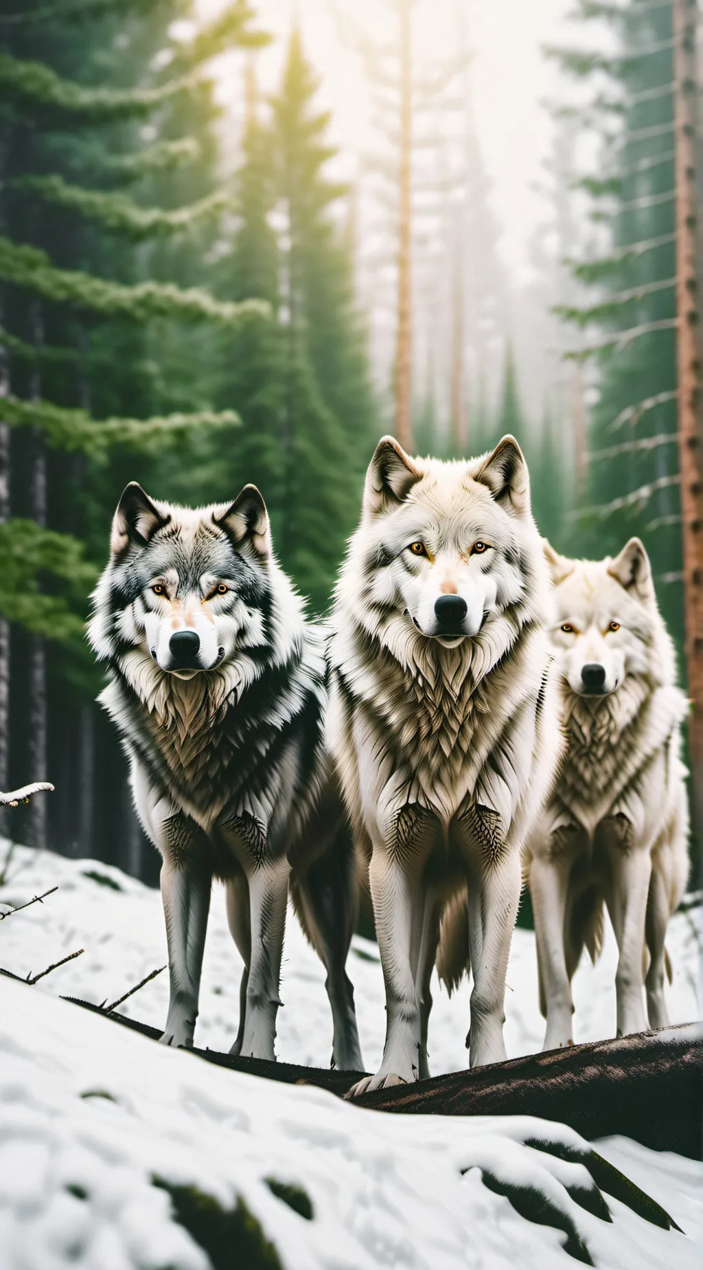 ai character: Wolf pack background