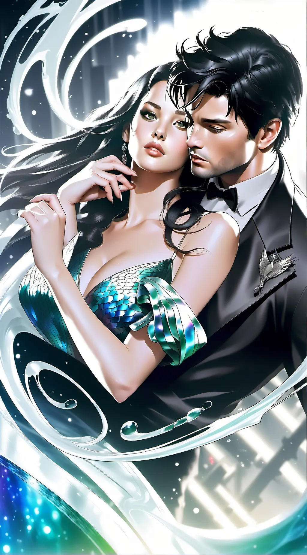 ai character: Jennifer Lawrence  background