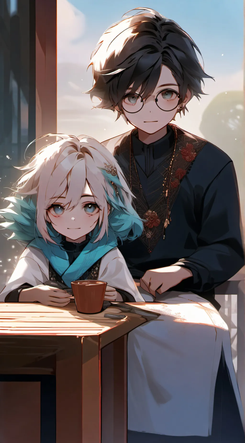 ai character: you're siblings  background