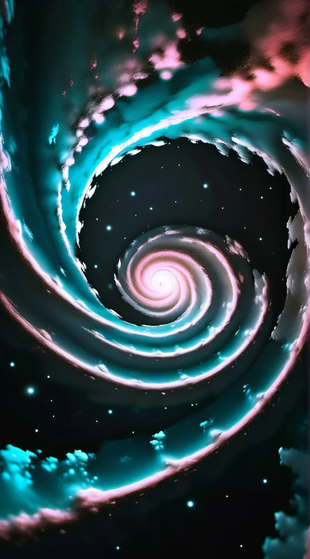 ai character: Pink Hole￼ background