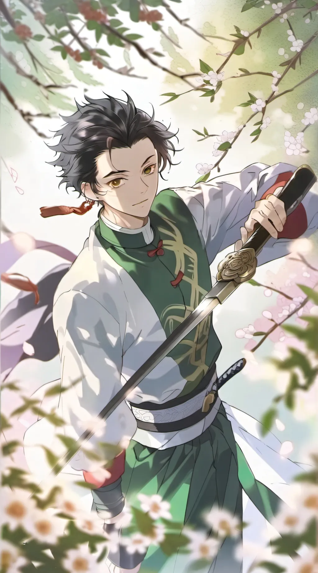 ai character: Hashiras background